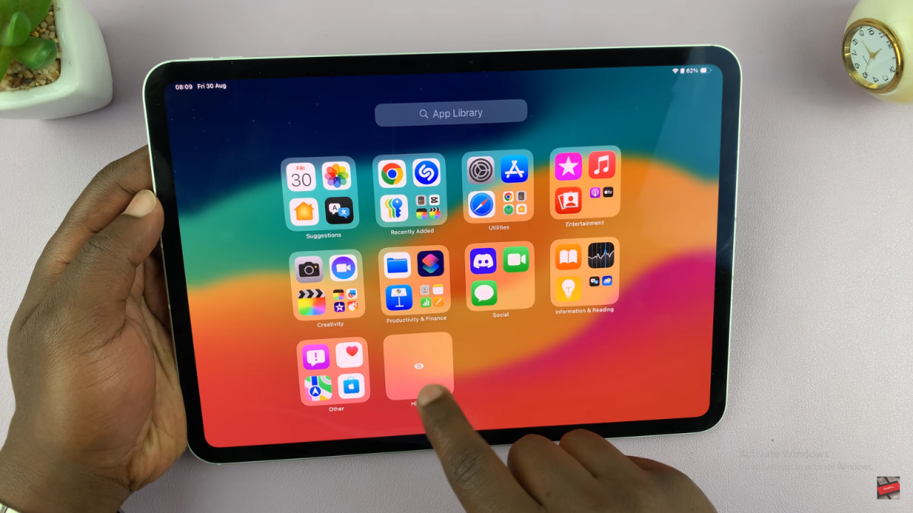  Unhide Apps On An iPad