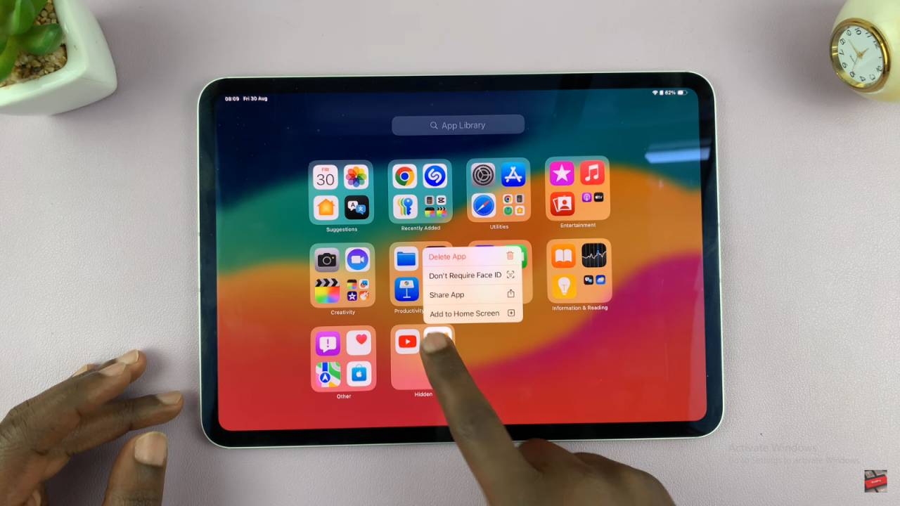 Unhide Apps On An iPad