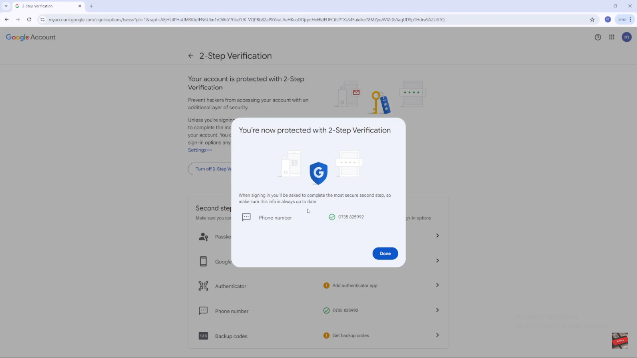  Turn On Two Step Verification For Google Account