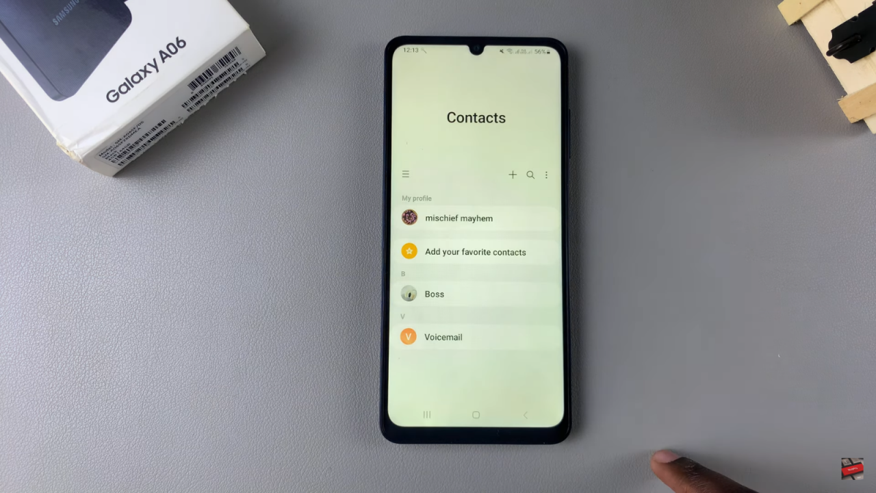 Block a Contact On Samsung Galaxy A06