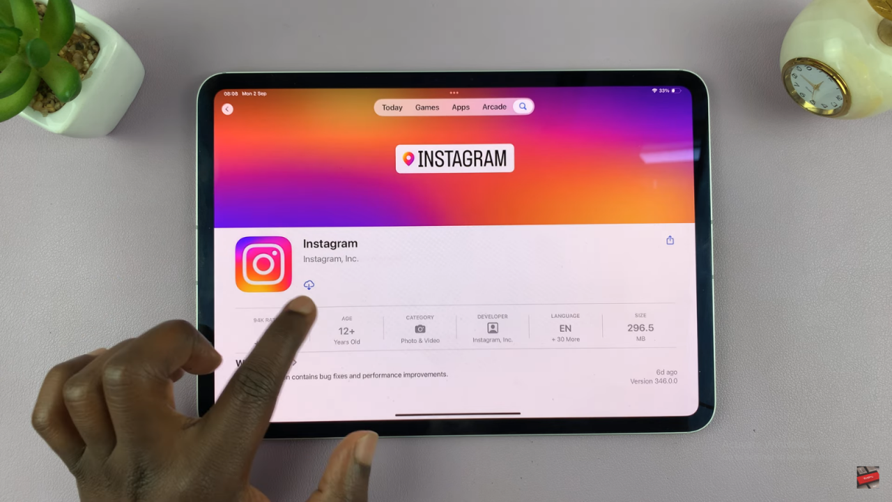 Install Instagram App On iPad