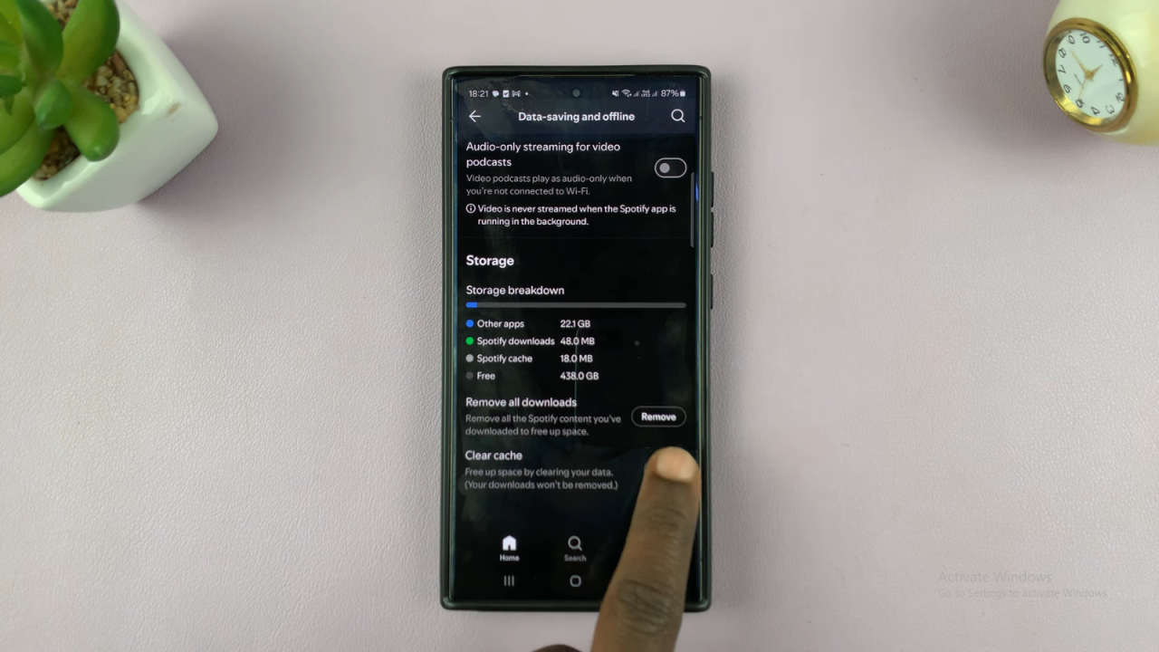 Clear Spotify Cache On Android