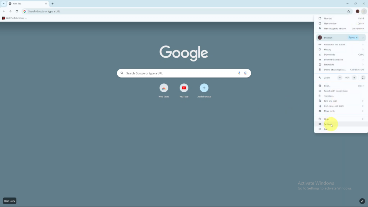 Make Google Your Homepage In Google Chrome