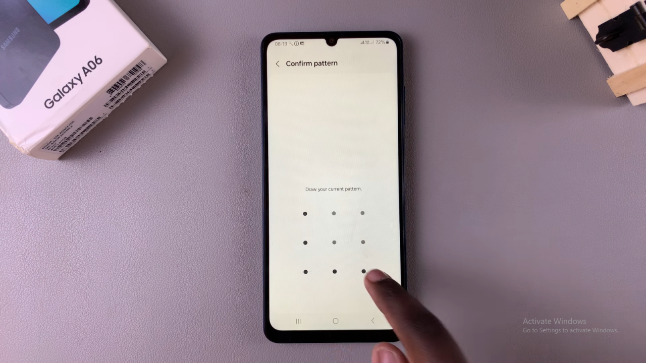 Register Face ID On Samsung Galaxy A06