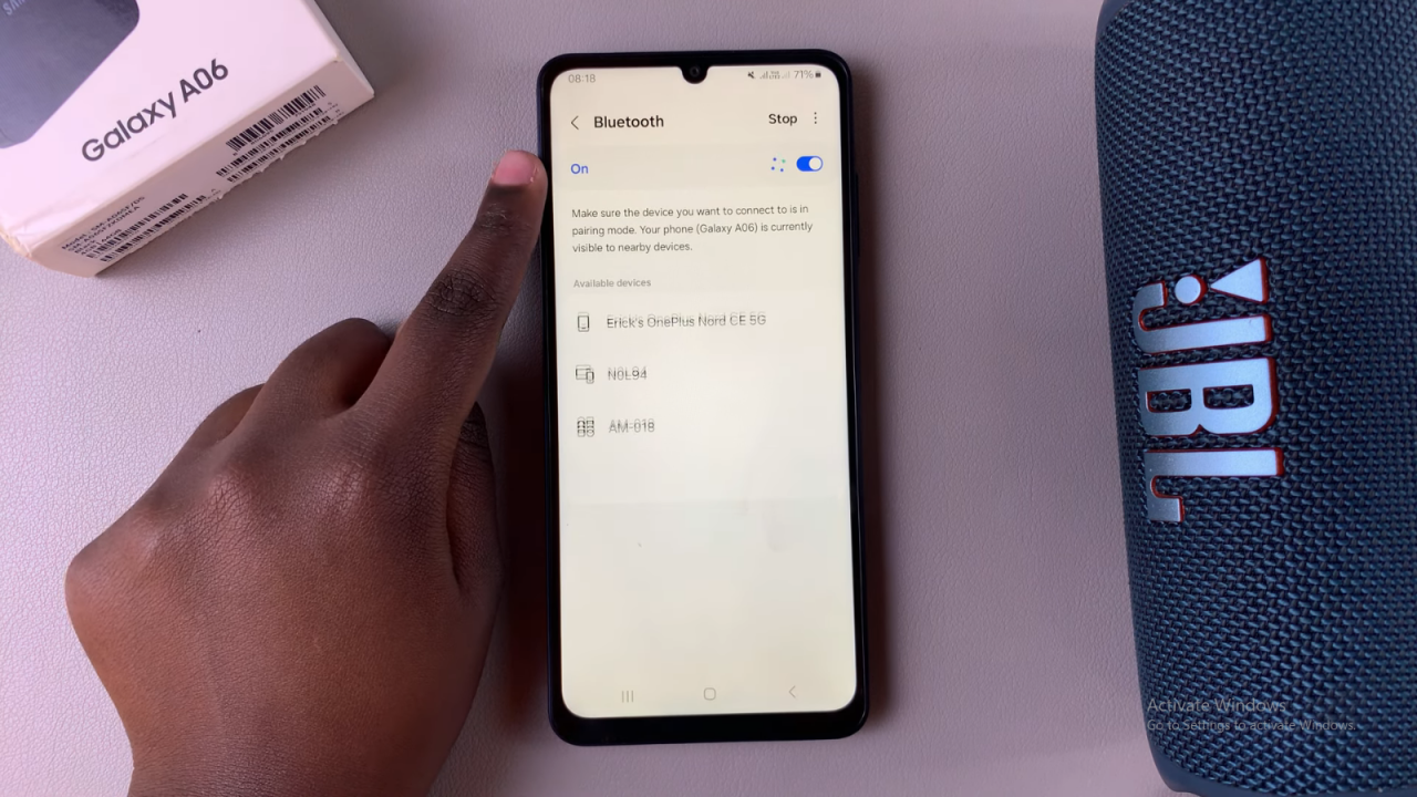  Connect Bluetooth Speaker To Samsung Galaxy A06