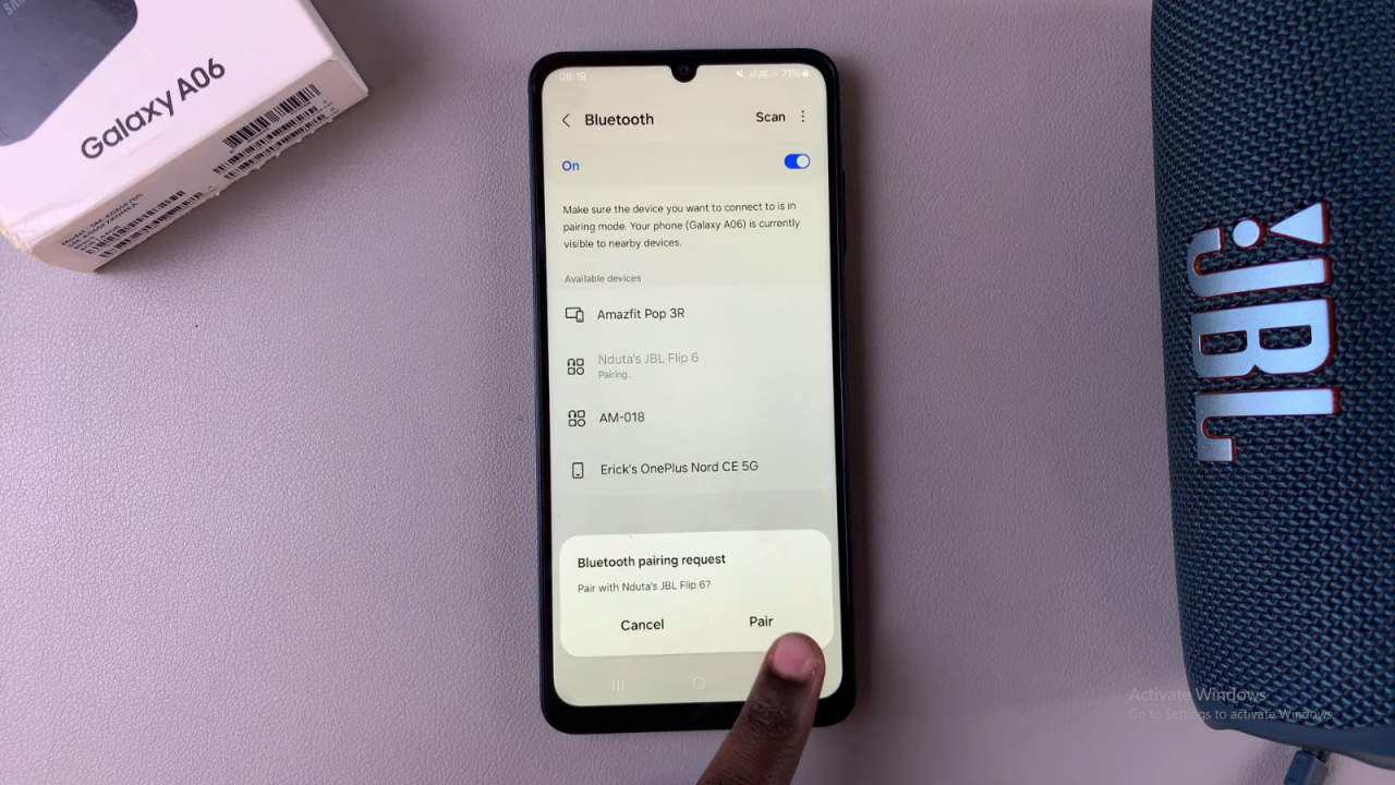  Connect Bluetooth Speaker To Samsung Galaxy A06