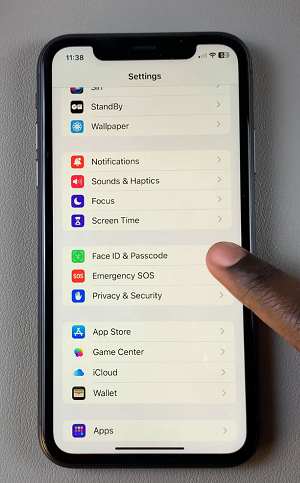 Face ID & Passcode Settings On iPhone