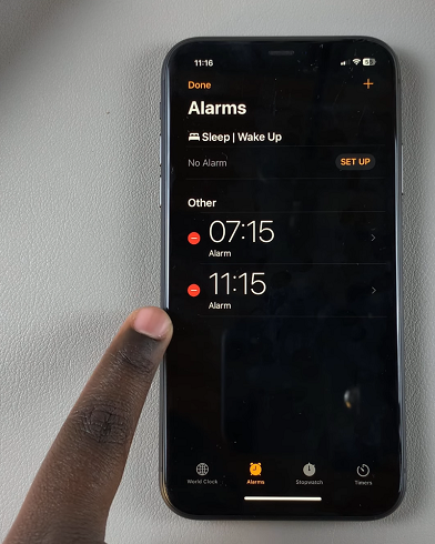 How To Delete Alarm On iPhone 11