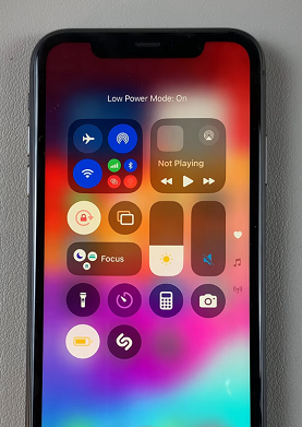 Turn ON Low Power Mode On iPhone 11