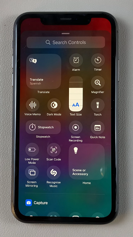 Add a Control To iPhone 11 Control Center