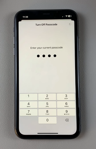 How To Disable Passcode On iPhone 11