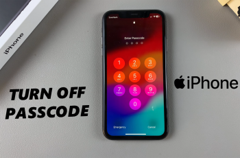 How To Disable Passcode On iPhone 11