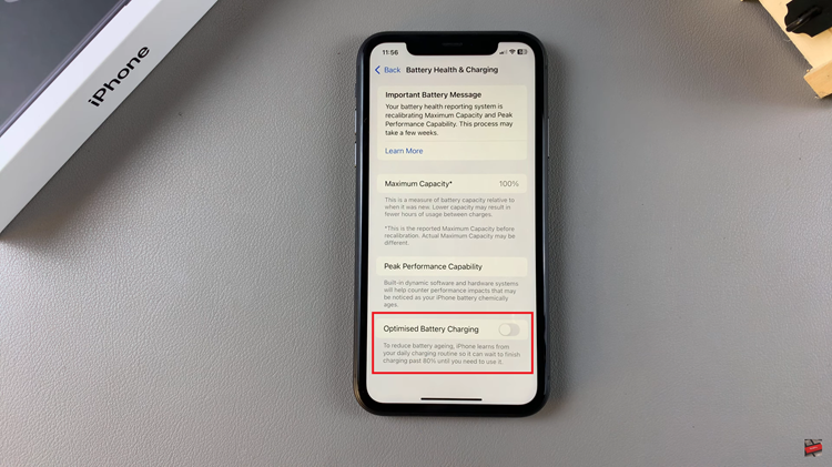 How To Enable Optimized Battery Charging On iPhone 11