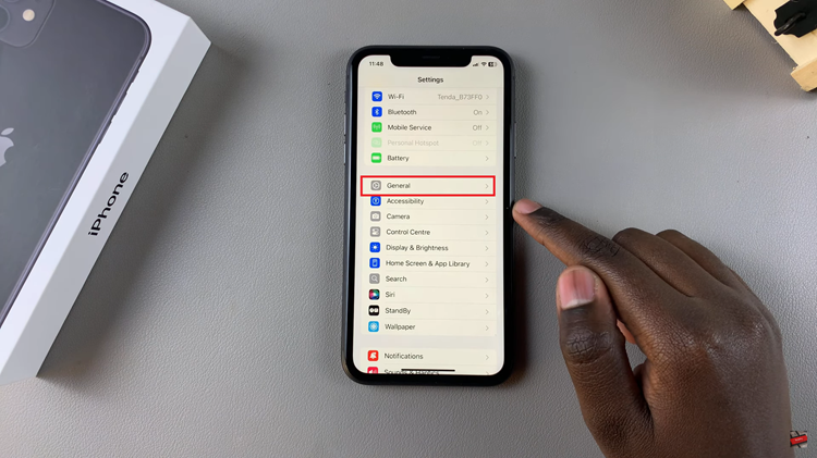 Cómo restablecer la configuración de red en iPhone 11