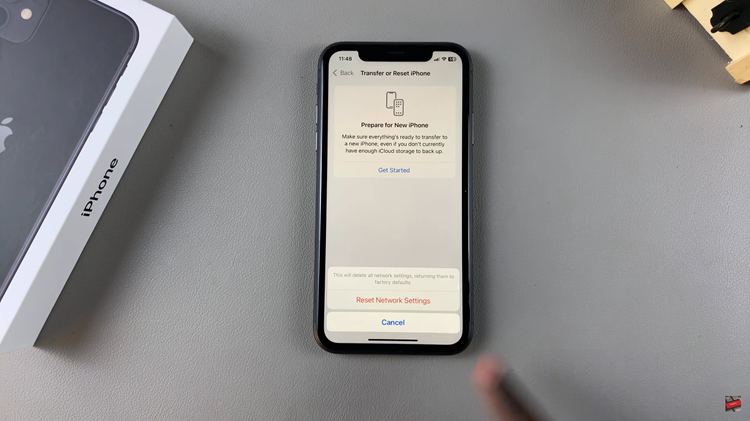 Cómo restablecer la configuración de red en iPhone 11