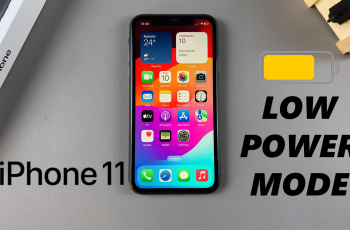 How To Turn OFF Low Power Mode On iPhone 11